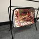 Vintage magazine rack 70s brass