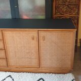 Bamboo and canning sideboard