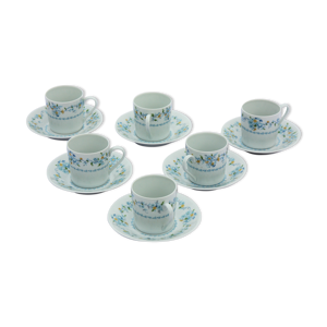Set de 6 tasses à café