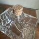 Old glass and cork bottle