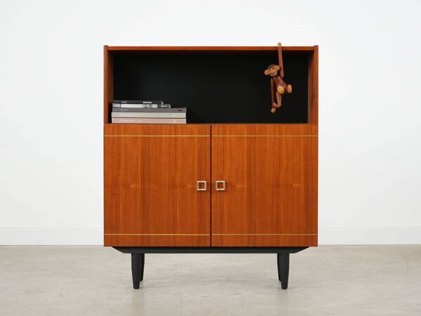 Bibliothèque en teck, design danois, années 1970, production : Danemark
