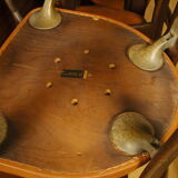 6 chairs design Bruno Rey, published by Dietiker and manufactured by the workshop "Stuhl aus Stein am Rhein