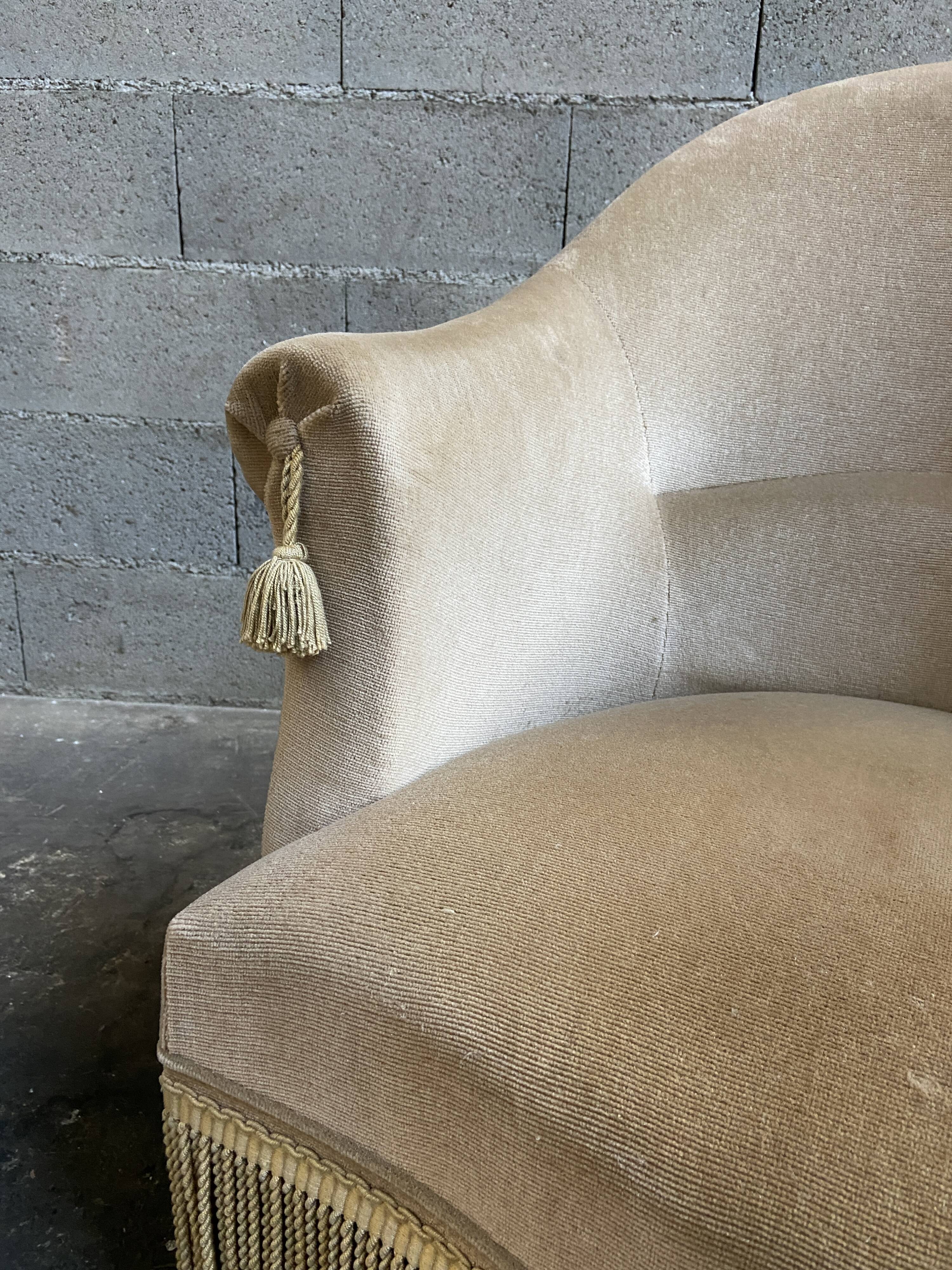 Pair of toad armchair