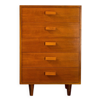Mid-century bedside table or chest of drawers