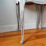 Pair of patinated bedside tables