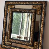 Mirror with parecloses Napoleon III period,