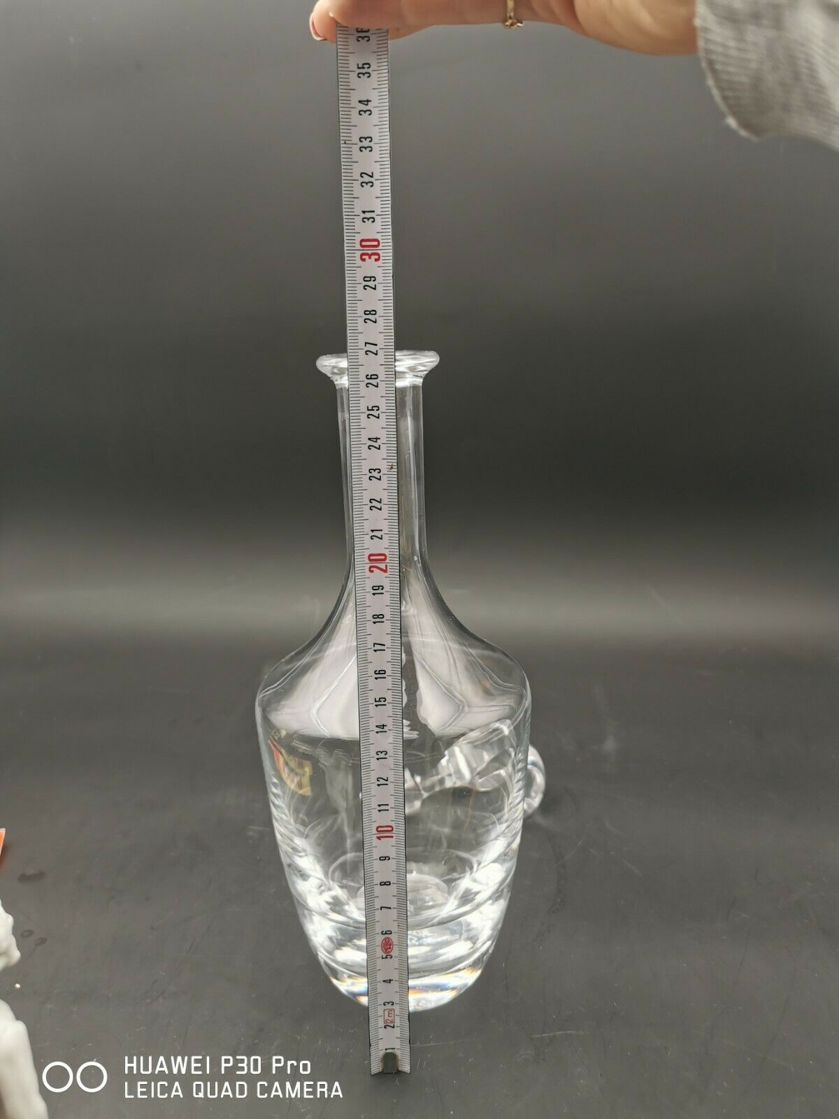 Sevres crystal carafe stamped