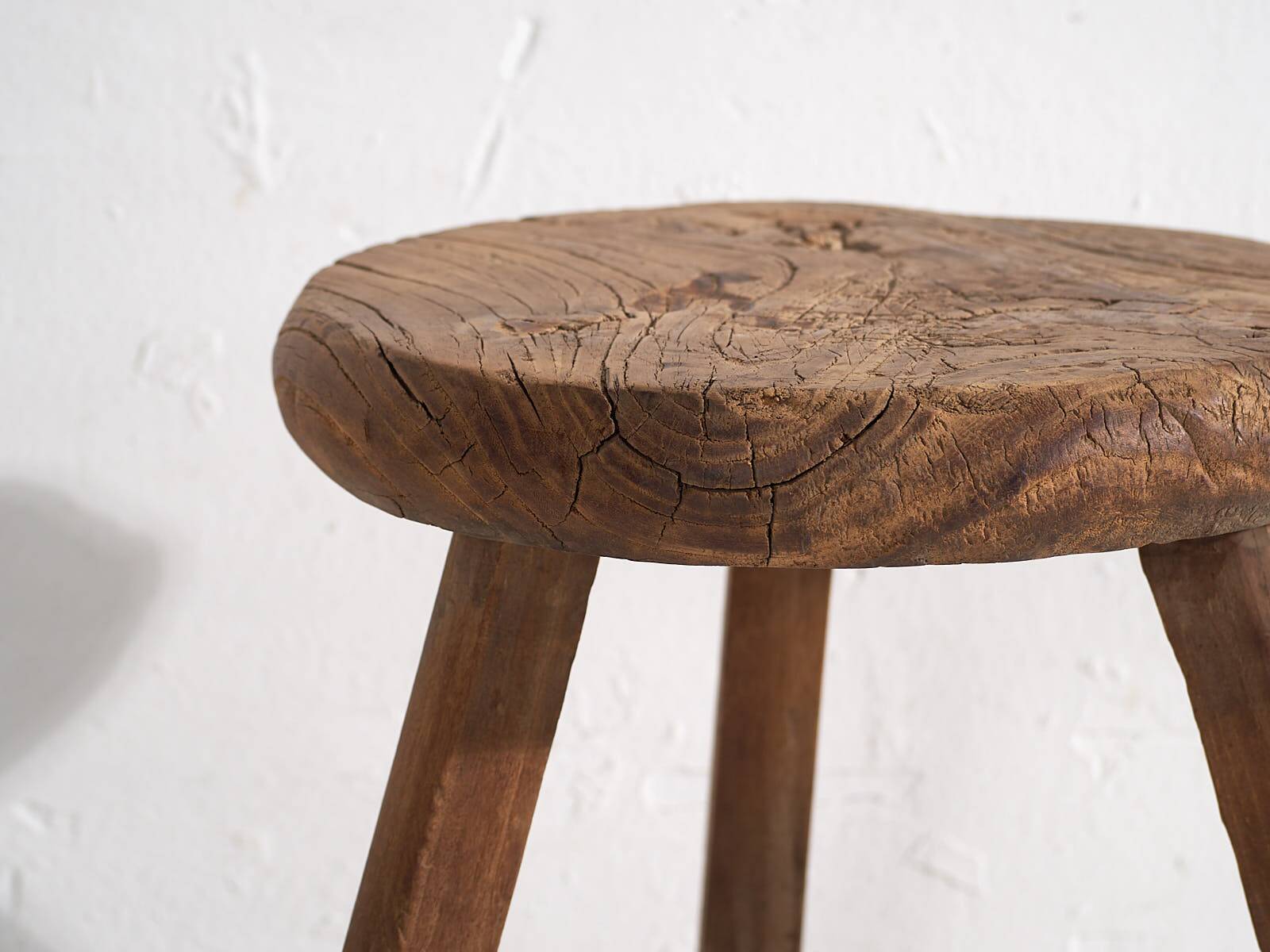 Antique wabi sabi style stool (c.1900)