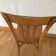 Vintage wooden bistro chair