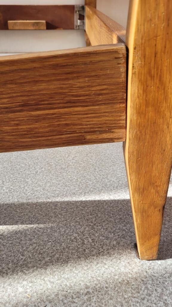 Bed scandinavian teak 1990