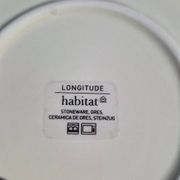 Set of 8 Plates and 2 Bowls Julie Goodwin Habitat Longitude Blue Stoneware Style