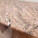 Vintage coffee table in pink marble 70s 80s