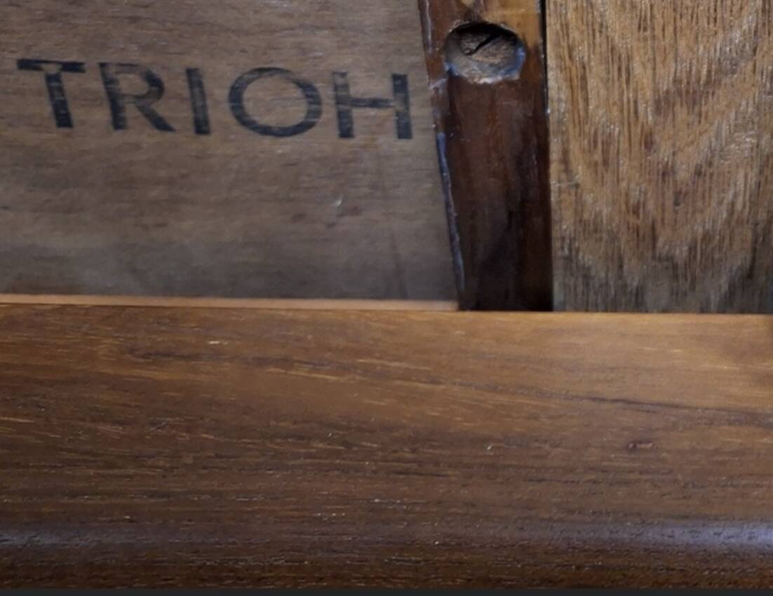 Metamorphic dining / coffee table in teak by Kai Kristiansen, Denmark 1960s