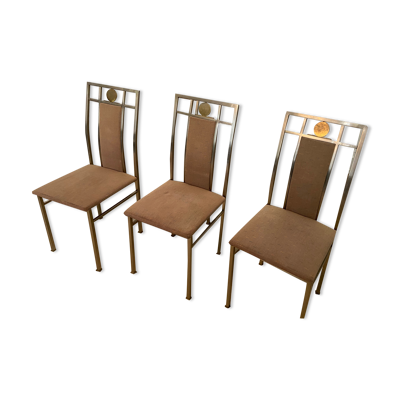 6 chaises Belgo Chrom, 1980s
