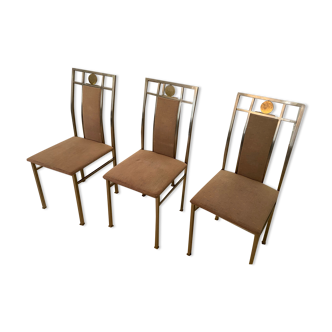 6 chaises Belgo Chrom, 1980s