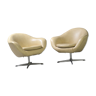 Pair of  cocktail chairs from the 60s