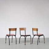 1950s children chair by Willy van der Meeren for Tubax, Belgium