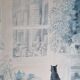 Poster after Sempé, Nine Hours of the Morning, The New Yorker, 80 x 60 cm