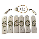 Ensemble pour salle de bains en porcelaine de Paris