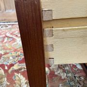 Pair of bedside tables – Scandinavian style – Solid teak – 1960s