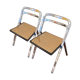 Pair of chairs by Giorgio Catellan for Cidue