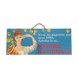 Old sheet metal plate