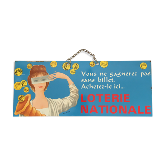 Old sheet metal plate