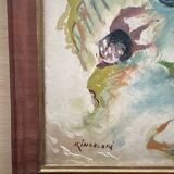 Set of 4 paintings