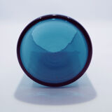 Scandinavian blue glass pitcher