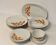 Table and tea service in porcelain Mitterteich, Germany, 1970.