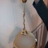 Paire de lustre en laiton