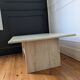 Vintage coffee table in travertine
