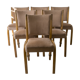 6 Bow Wood chairs by Steiner