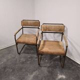 Paire de chaises B34 années 1950