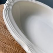Dish round hollow hollow sarreguemines France