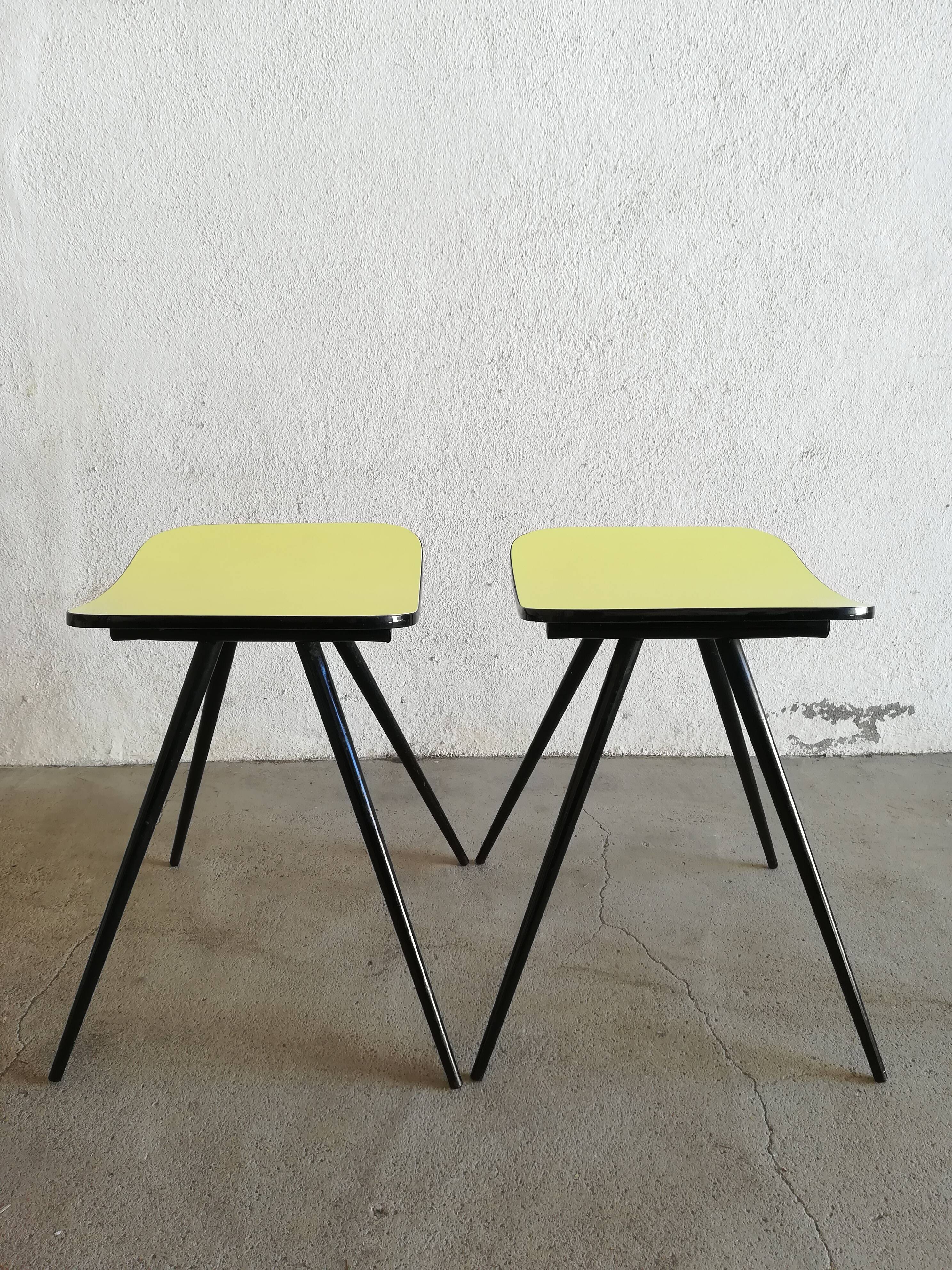 Pair of 'Stella' stools