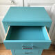 Chiffonnier commode revisité en Menthe Douce de chez Ressources