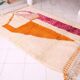Tapis beni ouraine fait main artisanale taille 150 x 250 cm coloré