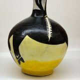 Picasso-inspired bull vase