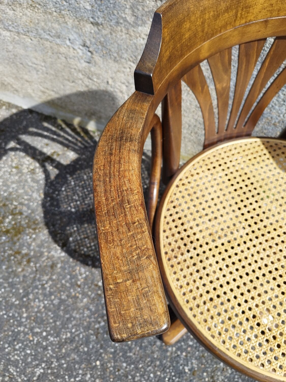 Swivel office chair bentwood and canning