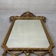 Large gilded mantel mirror – wood