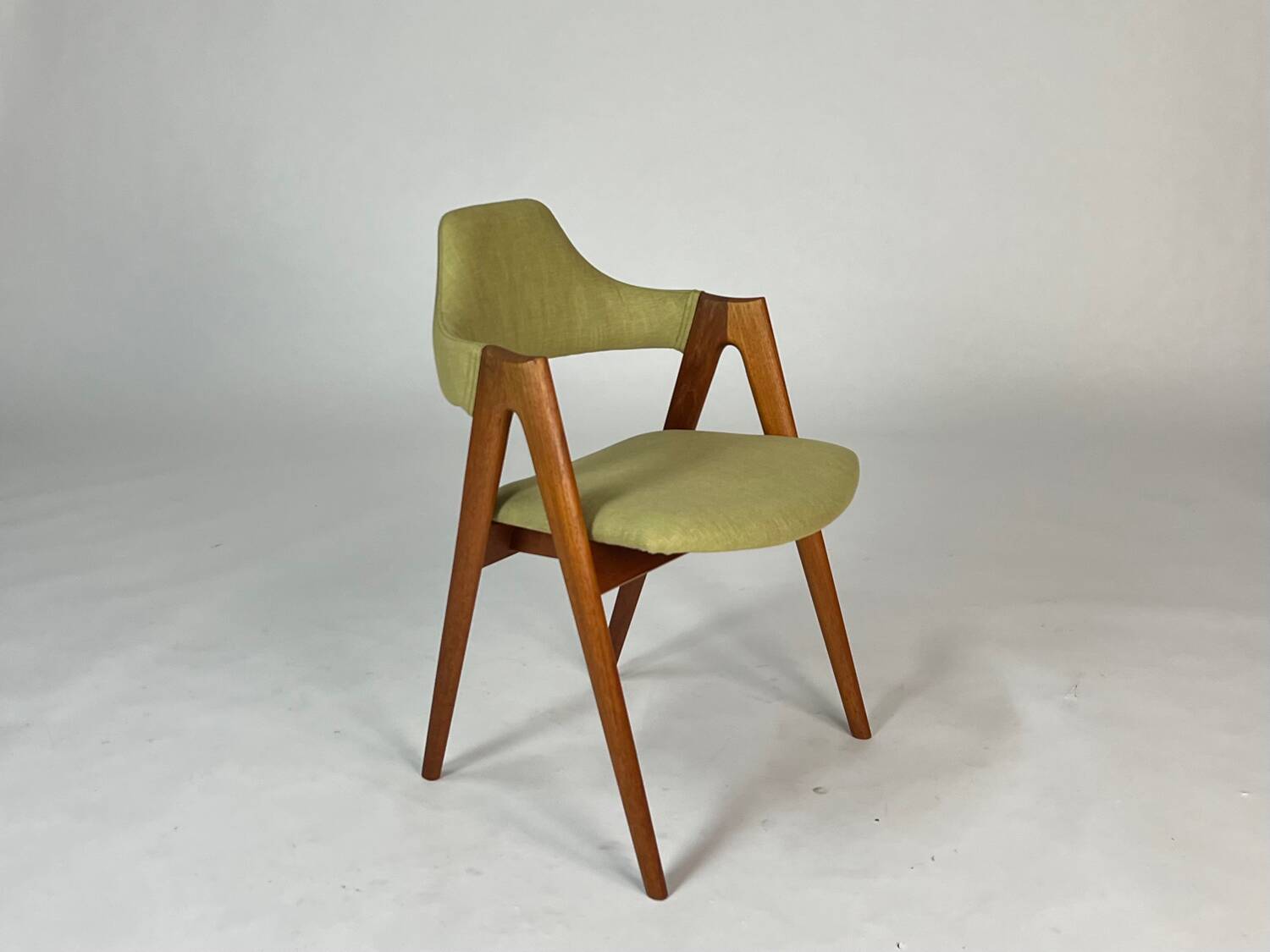 Set of two Vintage Danish Teak Compass chairs by Kai Kristiansen