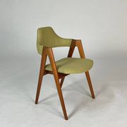 Set of two Vintage Danish Teak Compass chairs by Kai Kristiansen