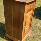 Chevet une porte et un tiroir tout bois