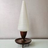 Lampe de table trépied vintage design danois, 1960