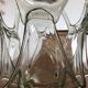 Openwork glass fruit bowl