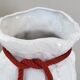 Vintage vase Bay Keramik jute bag 1960