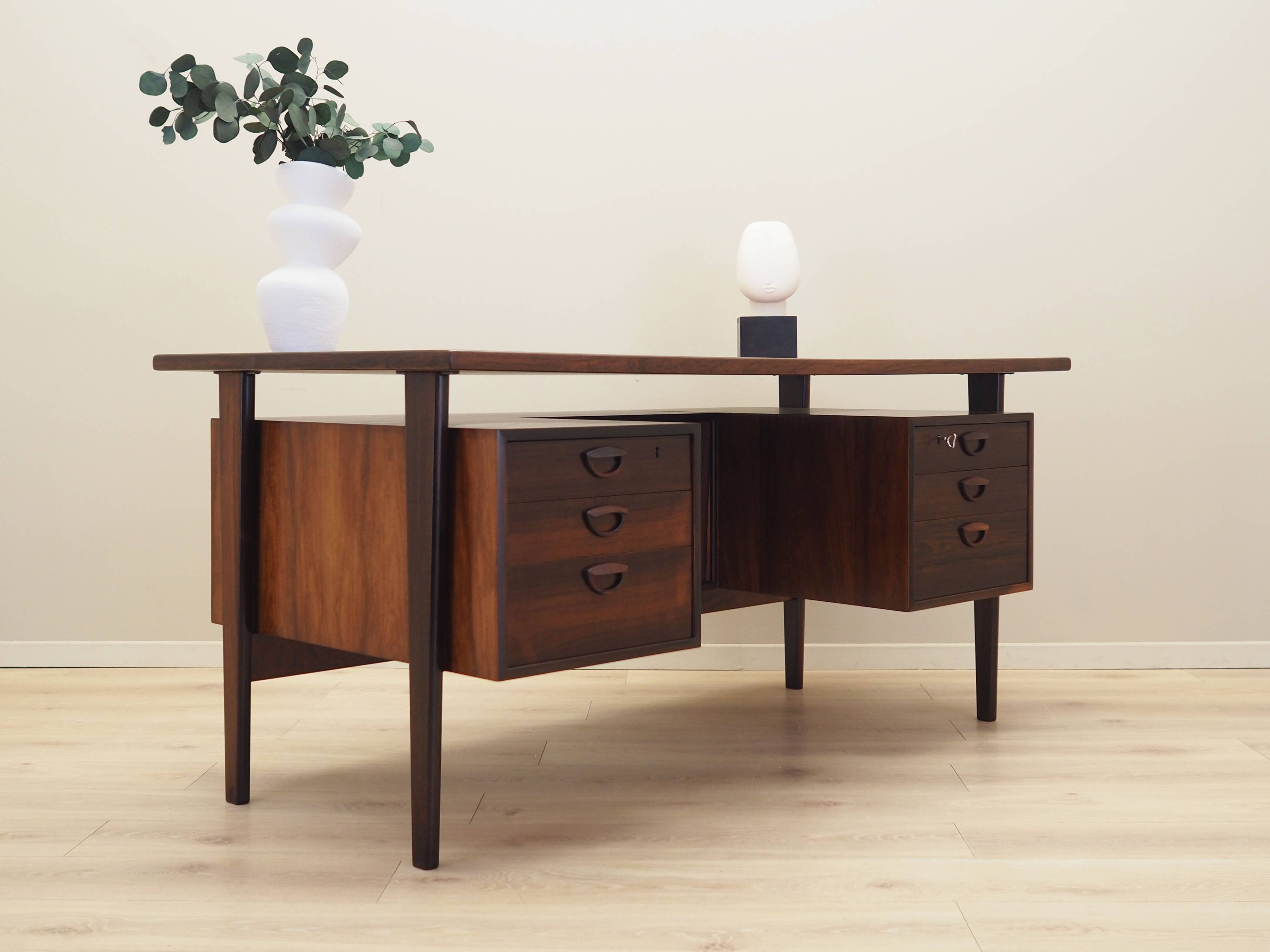 Rosewood desk, Danish design, 1970s, designer: Kai Kristiansen
