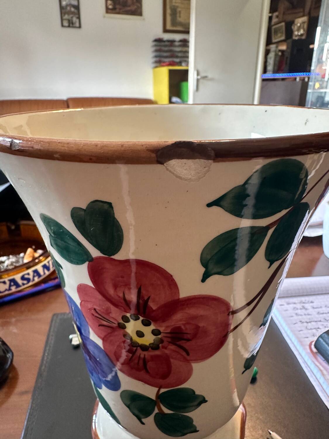 Paire de vase B Letalle St clement