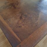 Oak extension table